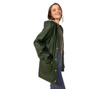 Petit Bateau A089L, Cappotto cerato Donna, Verde Avoriaz, XS
