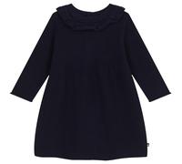 Petit Bateau A08A1, Abito a maniche lunghe Bimba 0-24, Blu Smoking, 18 mesi