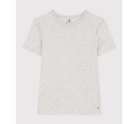 Petit Bateau A08BY, Maglietta a maniche corte Donna, Grigio Beluga Chine, S