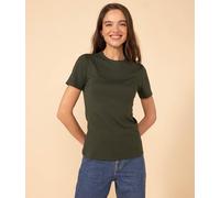 Petit Bateau A08CL, Maglietta a maniche corte Donna, Verde Avoriaz, L