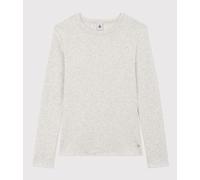 Petit Bateau A08CM, Maglietta a maniche lunghe Donna, Grigio Beluga Chine, M
