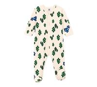 Petit Bateau A08EG, Pigiama dormi bene Unisex - Bimbi 0-24, Bianco Avalanche/Multicolore, 18 mesi