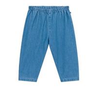 Petit Bateau A08F0, Pantaloni Bimbo 0-24, Blu Denim Clair, 6 mesi