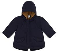 Petit Bateau A08FQ, Parka Unisex - Bimbi 0-24, Blu Smoking, 3 anni