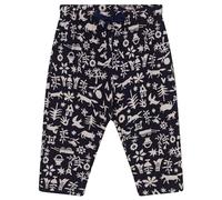 Petit Bateau A08SA, Pantaloni Bimbo 0-24, Blu Smoking/Bianco Avalanche, 24 mesi