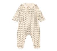 Petit Bateau A091P, Tuta lunga Bimba 0-24, Bianco Avalanche/Multicolore, 6 mesi
