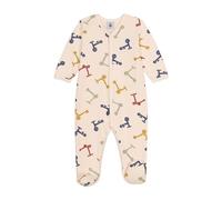 Petit Bateau A09HD Pigiama Dormi Bene, Avalanche/Multico, 3 Mois Bimbo