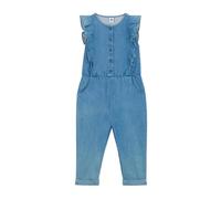Petit Bateau A09NA Tuta Lunga, Denim Clair, 10 Anni Bimba