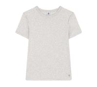 Petit Bateau A0a18 Maglietta A Maniche Corte, Grigio, XS Donna