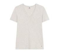 Petit Bateau A0a1i Maglietta A Maniche Corte, Grigio, M Donna