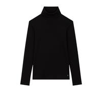 Petit Bateau - Tee-Shirt L'Iconique Col Roulé En Coton Nero - Abbigliamento - Taglia M M Nero