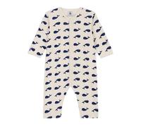 Petit Bateau A0AXH Tutina Senza Piedi A Maniche Lunghe Unisex - Bimbi 0-24 Montelimar/Medieval 12 Mesi