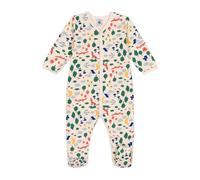 Petit Bateau A0AXJ Pigiama A Maniche Lunghe Unisex - Bimbi 0-24 Avalanche/Multico 12 Mesi