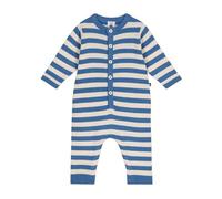 Petit Bateau A0AY8 Tuta Lunga A Maniche Lunghe Unisex - Bimbi 0-24 Beach/Avalanche 0-3 Mesi