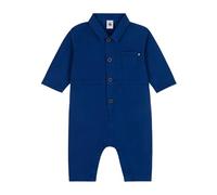 Petit Bateau A0AZE Tuta Lunga A Maniche Lunghe Bimbo 0-24 Incognito 24 Mesi