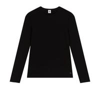 Petit Bateau A0B6E Maglietta A Maniche Lunghe Donna Nero XS