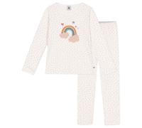 Petit Bateau A0B86 Pigiama A Maniche Lunghe Bambina Marshmallow/Papaye 5 Anni