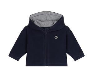 Petit Bateau A0BFK Felpa A Maniche Lunghe Bimbo 0-24 Smoking 18 Mesi