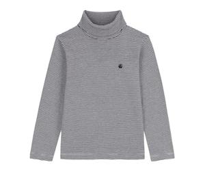 Petit Bateau A0BJR Maglietta Intima A Maniche Lunghe Bambino Smoking/Marshmallow 4 Anni