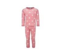 Petit Bateau A0BMD Pigiama A Maniche Lunghe Bambina Rosewood/Marshmallow 2 Anni