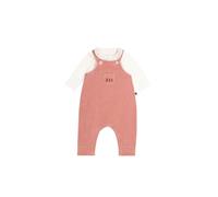 Petit Bateau A0BNR Set Tuta A Maniche Lunghe Bimba 0-24 Rosewood 0-3 Mesi