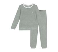 Petit Bateau A0BSK Pigiama A Maniche Lunghe Bambino Croco/Marshmallow 5 Anni