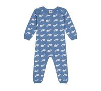 Petit Bateau A0BUO Tutina Senza Piedi A Maniche Lunghe Unisex - Bimbi 0-24 Beach/Marshmallow 3 Mesi