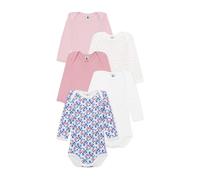 Petit Bateau A0ccr, Noi Body A Maniche Lunghe Bimba 0-24, Variante 1, 3 mesi (pacco da 5)