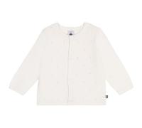 Petit Bateau A0cep Maglione Cardigan, Bianco, 3 Anni Bimba