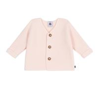 Petit Bateau A0ces Maglione Cardigan, Rosa, 12 Mesi Bimba