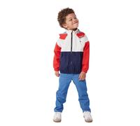 Petit Bateau A0cj0 Giacca A Vento, Ecrù/Multicolore, 8 Anni Bambino
