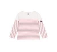 Petit Bateau A0cja, Marinaio Bambina, Bianco/Rosa, 6 Anni