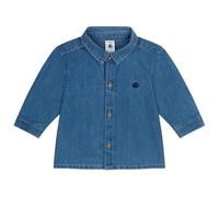 Petit Bateau A0cks, Maglia A Maniche Lunghe Bimbo 0-24, Blu, 12 Mesi