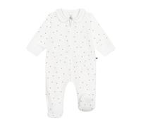 Petit Bateau A0cl0, Dormi Bene con La Cerniera Unisex - Bimbi 0-24, Bianco/Blu, Prematuro