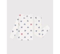 Petit Bateau A0clu, Pigiama Bambina, Bianco/Multicolore, 6 Anni