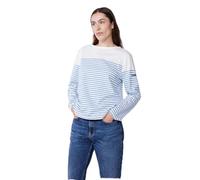 Petit Bateau A0cs6, Marinaio Donna, Bianco/Blu, S