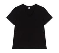 Petit Bateau A0csd Maglietta A Maniche Corte, Nero, L Donna