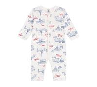 Petit Bateau A0csv Dormi Bene Senza Piedi, Bianco/Multicolore, 6 Mesi Unisex-Bimbi