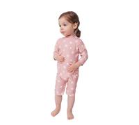 Petit Bateau A0ctz Tuta Anti-UV, Rosa/Bianco, 6 Mesi Bimba