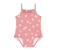 Petit Bateau A0cu7, Costume da Bagno 1 Pezzo Bimba 0-24, Rosa/Bianco, 3 Anni