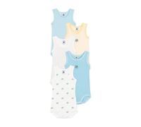 Petit Bateau A0cx5, Body Senza Maniche Bimbo 0-24, Variante 1, 18 Mesi (Pacco da 5)