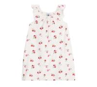 Petit Bateau A0d5a Camicia da Notte A Maniche Corte, Bianco/Multicolore, 4 Anni Bambina