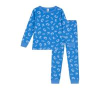 Petit Bateau A0d5k Pigiama, Blu/Bianco, 4 Anni Bambino