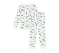 Petit Bateau A0d6w Pigiama, Bianco/Multicolore, 5 Anni Bambino