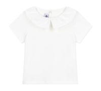 Petit Bateau A0dco, Maglietta A Maniche Corte Bambina, Bianco, 4 Anni