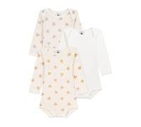 Petit Bateau A0eei - Biancheria intima per neonata, confezione da 3, variante 1_33, 6 mesi