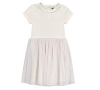 Petit Bateau Abito corto BOLL in Bianco 10 anni