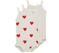Petit Bateau Body bambino A04IX00 X3 in Multicolore 12 mesi