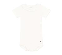 Petit Bateau Body MC COLLERETTE MARSHM12M, Marshmallow., 12 mesi