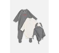 Petit Bateau - Coffret cadeau naissance en coton à rayu Multicolore - Abbigliamento 6M Multicolore
